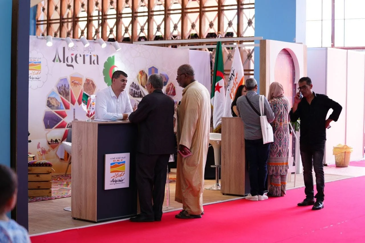 Ambiance de l'aire de l'Office à la Faire internationale de l'Algérie 2024
