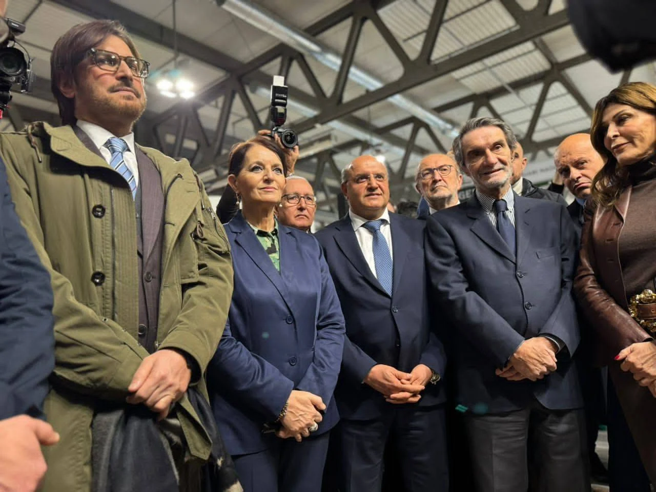 Opening of the Algerian pavilion at Artigiano in Fiera in Milan