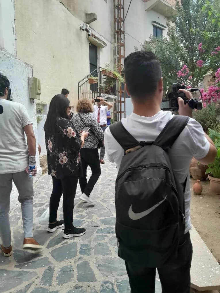 Voyage des journalistes à Ath Yenni et au village d’Ath Lahcen à Tizi Ouzou