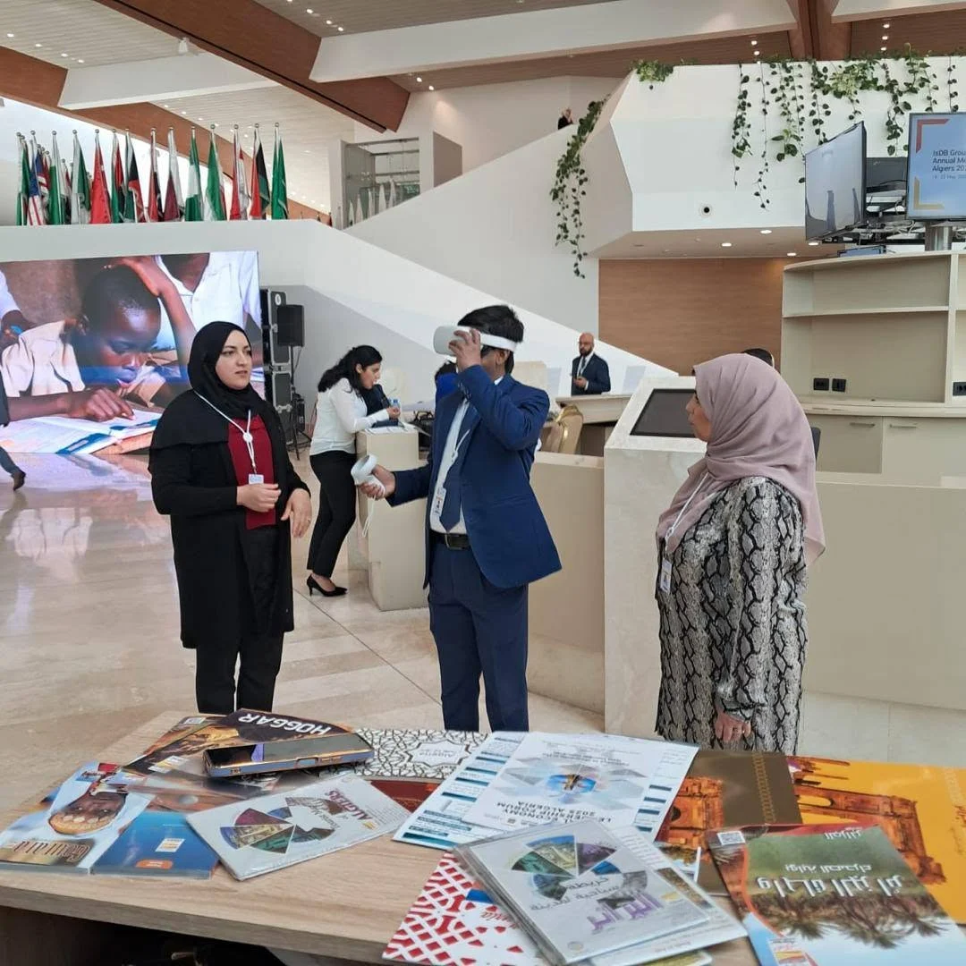 Feria del turismo en el marco de las reuniones del Banco Islámico de Desarrollo
