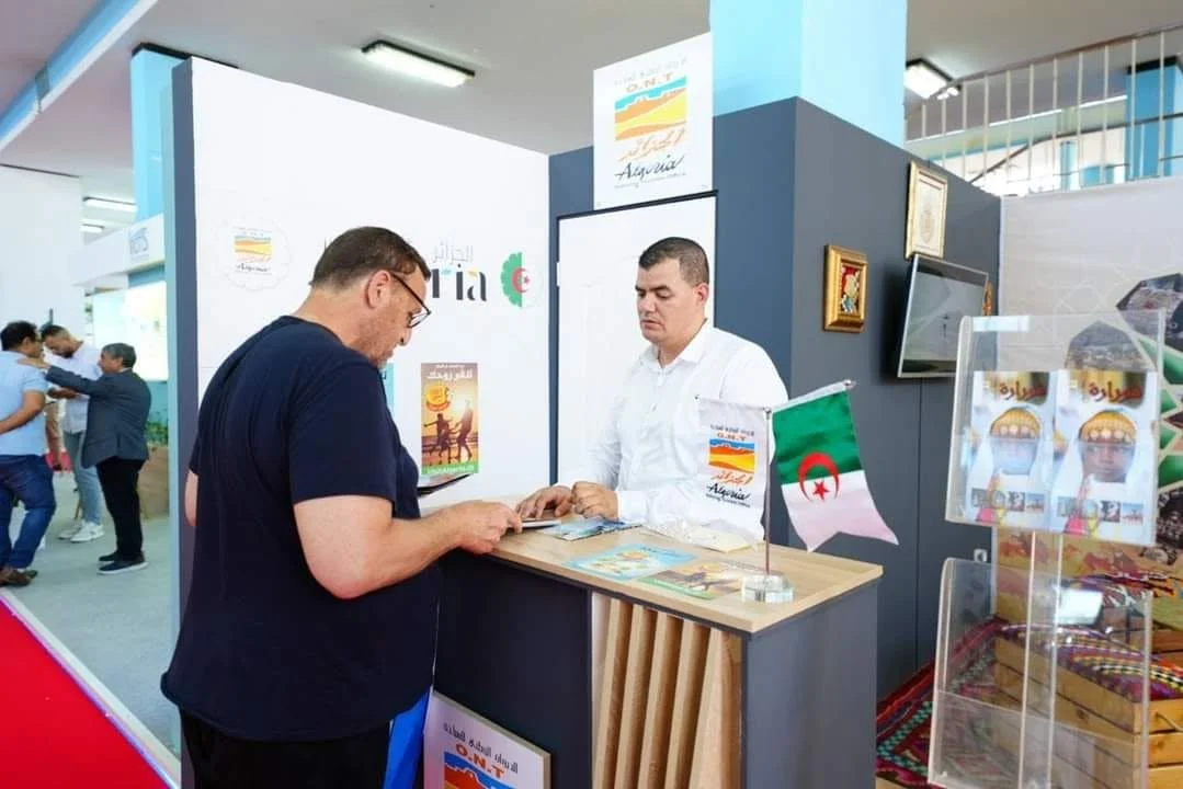 Ambiance de l'aire de l'Office à la Faire internationale de l'Algérie 2024