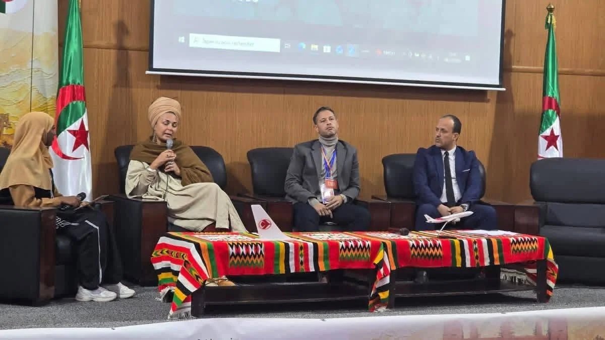 Lectures at the International Saharan Tourism Festival in the Malek Bennabi Hall