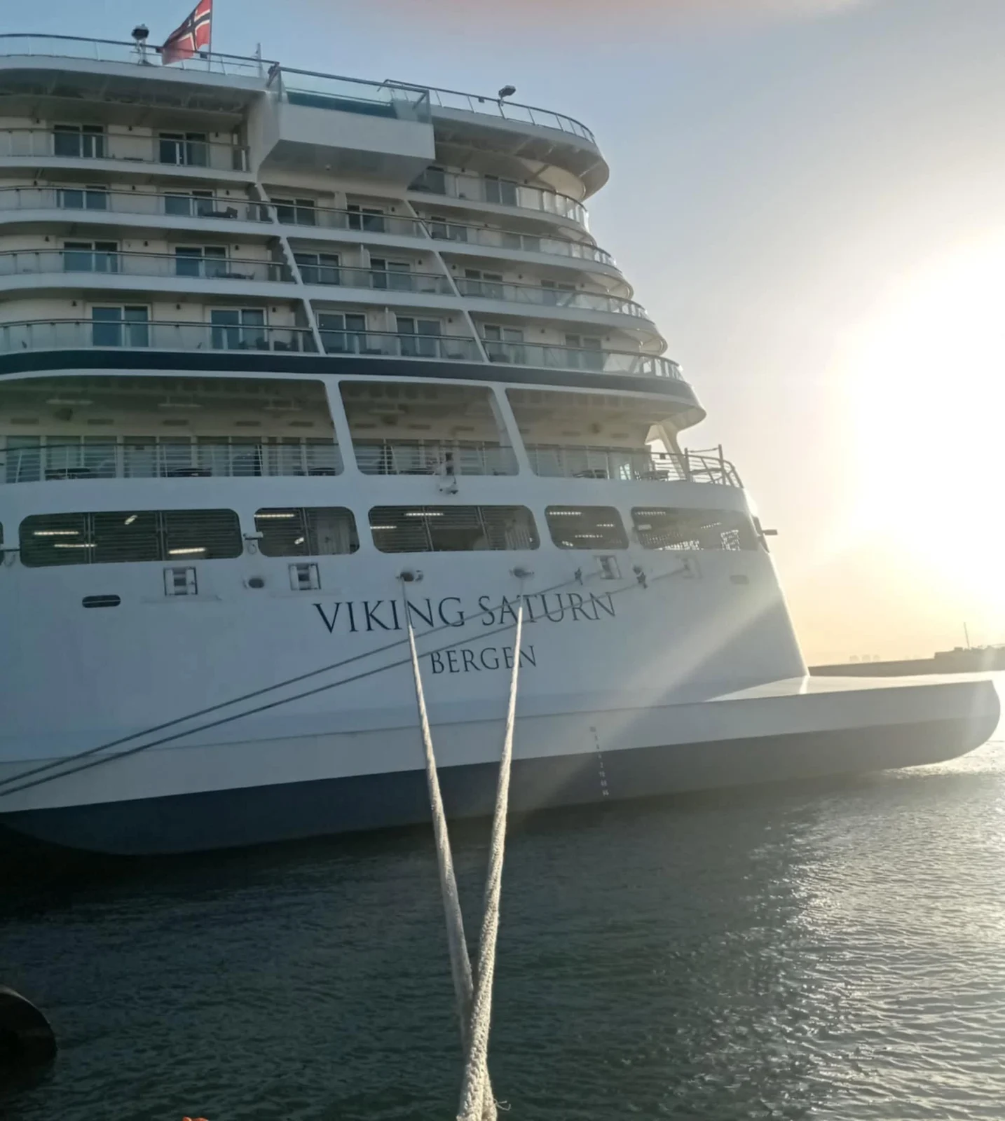 Arrivée du vaisseau touristique Viking Saturn en Algérie en novembre