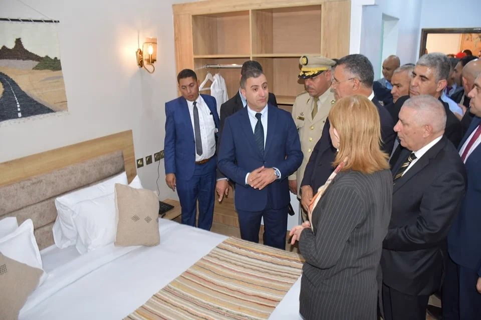 زيارة عمل وتفقد إلى ولاية النعامة