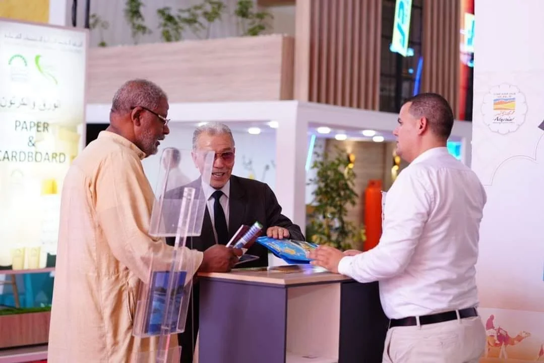 Ambiance de l'aire de l'Office à la Faire internationale de l'Algérie 2024