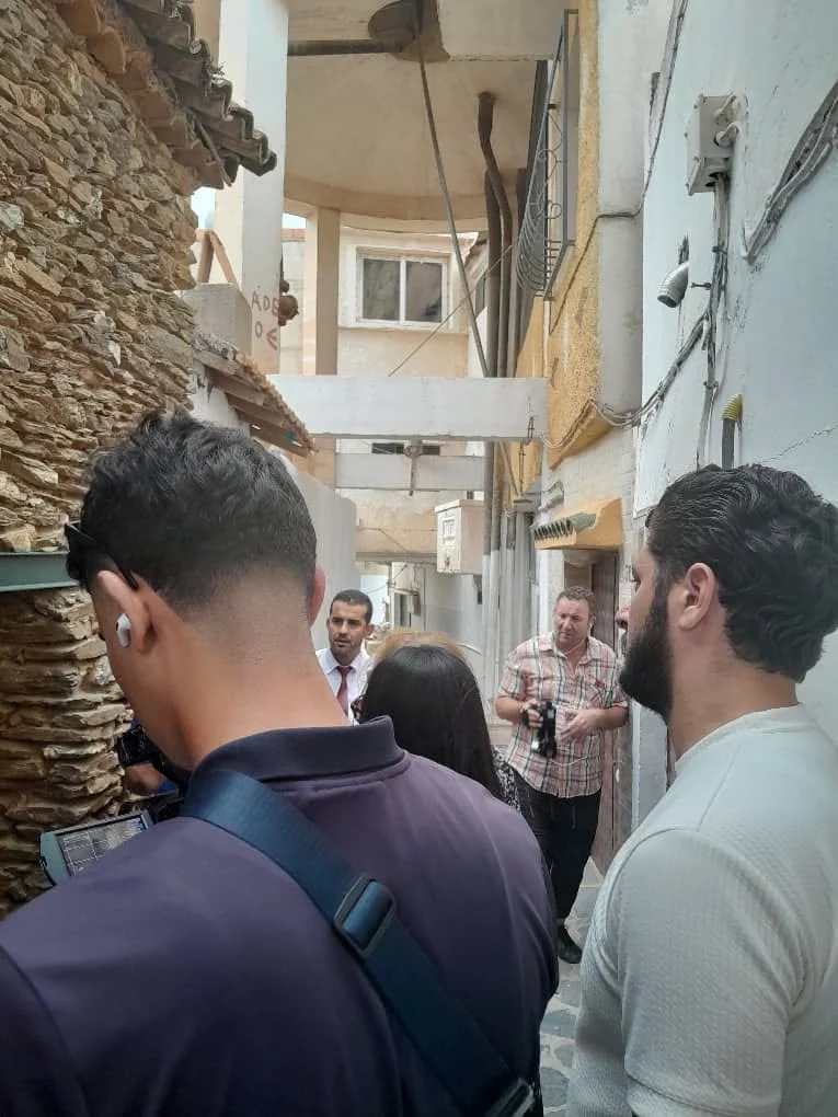 Voyage des journalistes à Ath Yenni et au village d’Ath Lahcen à Tizi Ouzou