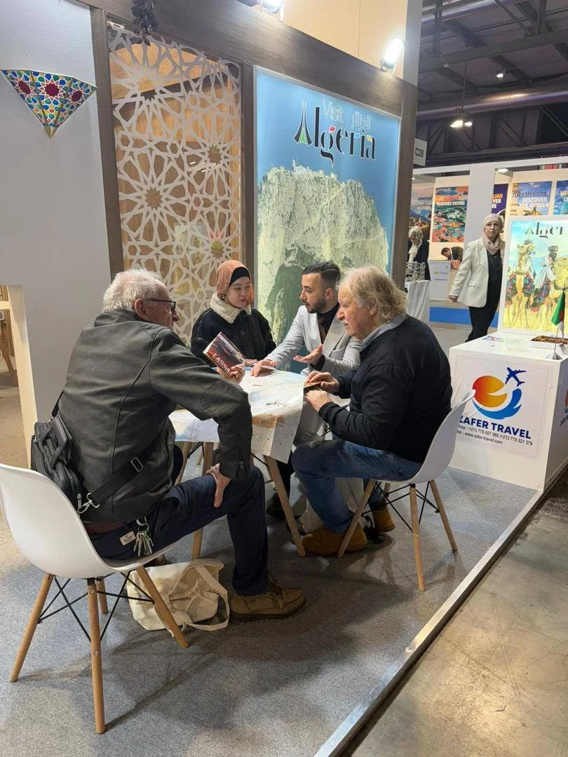Segundo día del stand de Algeria en BIT Milan 2026