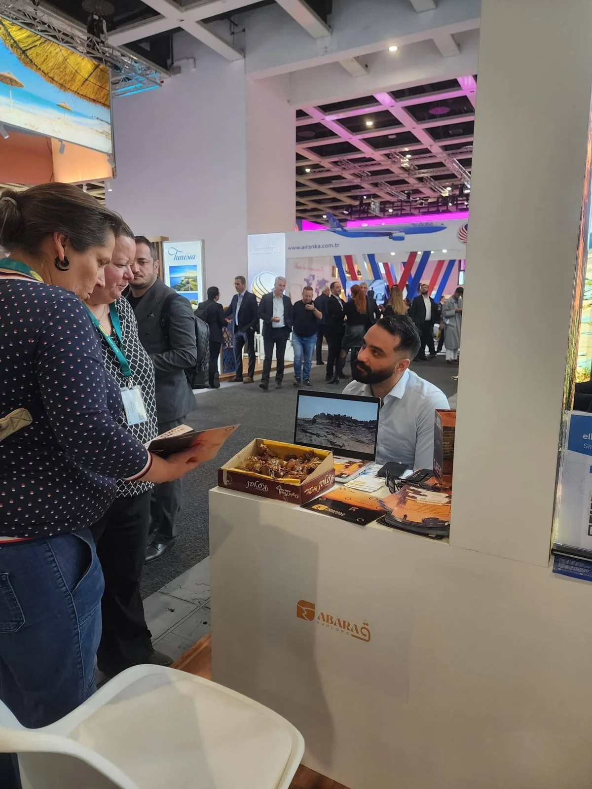 Segundo día del stand de Algeria en ITB Berlín 2026