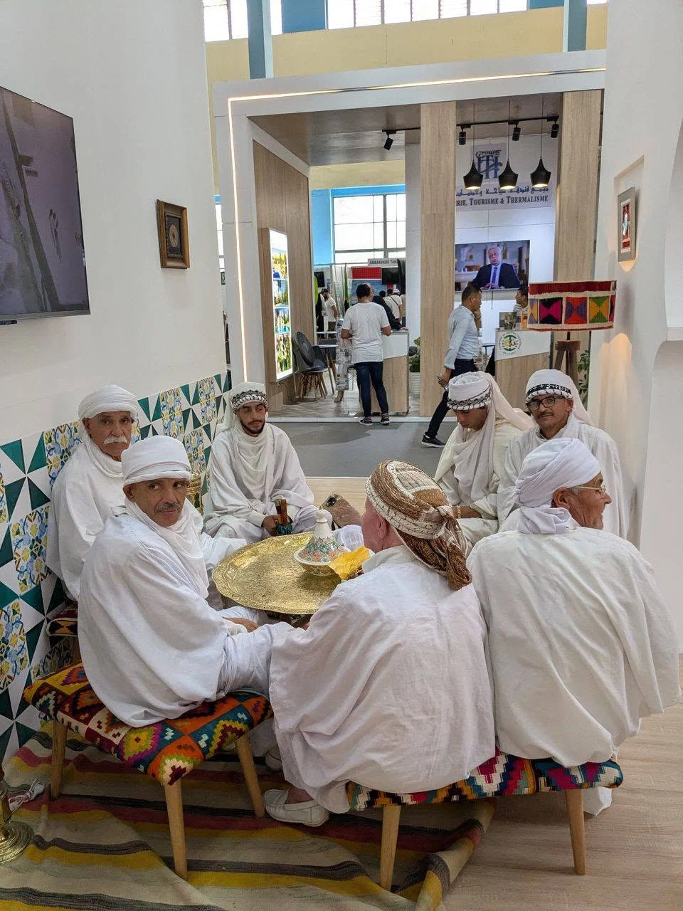 اليوم الأخير لمشاركة الديوان في الصالون السياحي