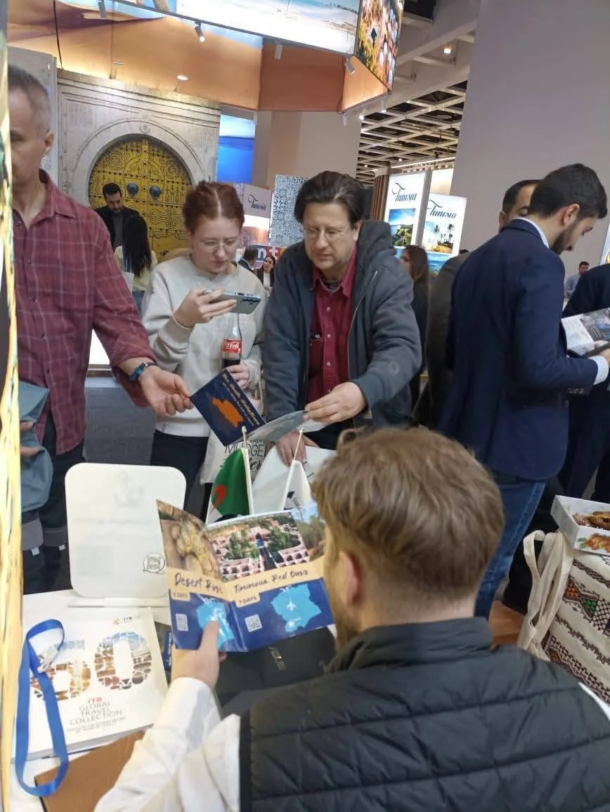 Segundo día del stand de Algeria en ITB Berlín 2026