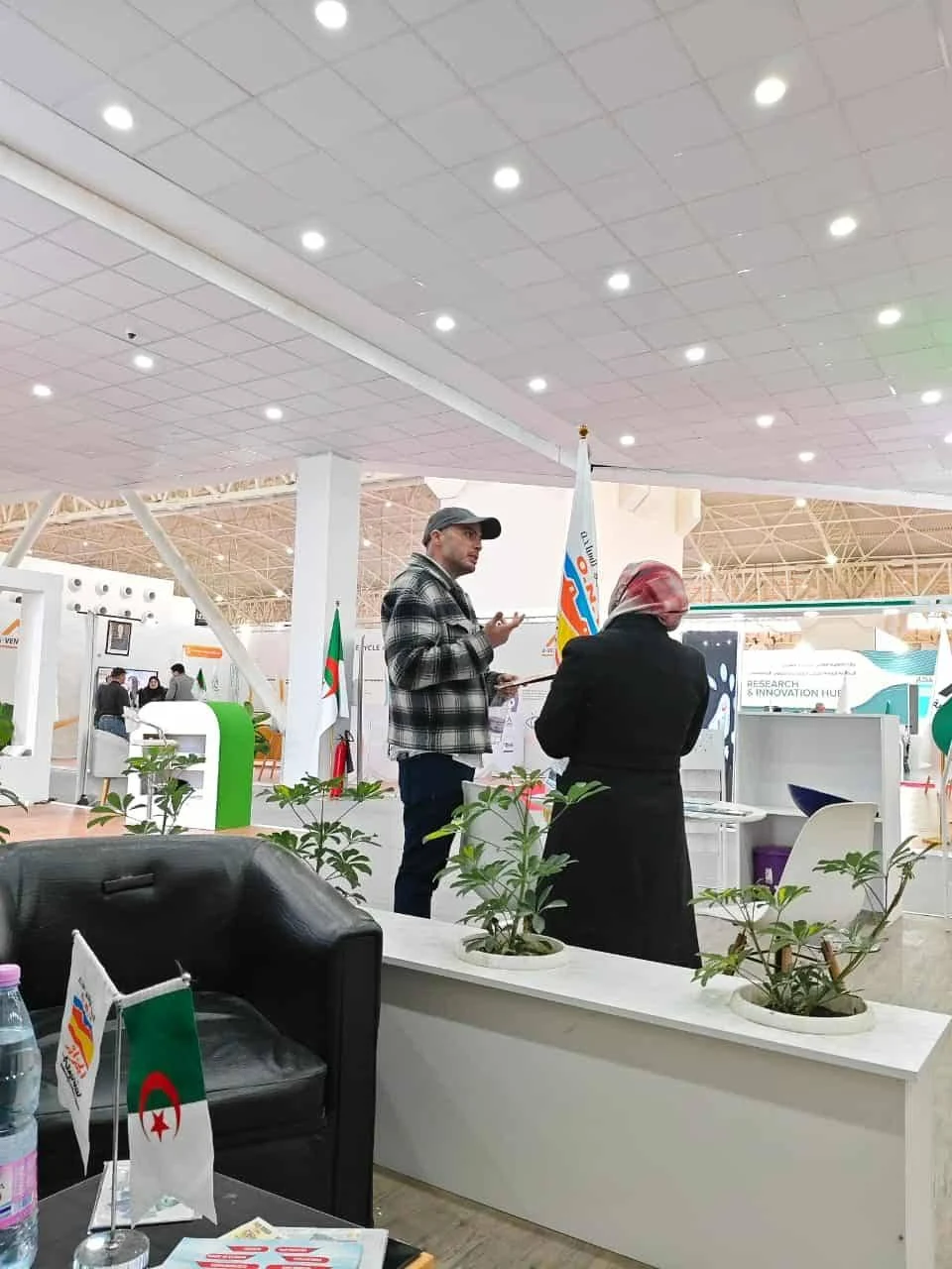 La participation de l'Office à la Foire de la Production algérienne – L'Algérie construit son avenir