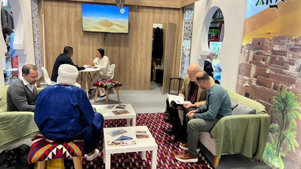 Segundo día del stand de Algeria en BIT Milan 2026