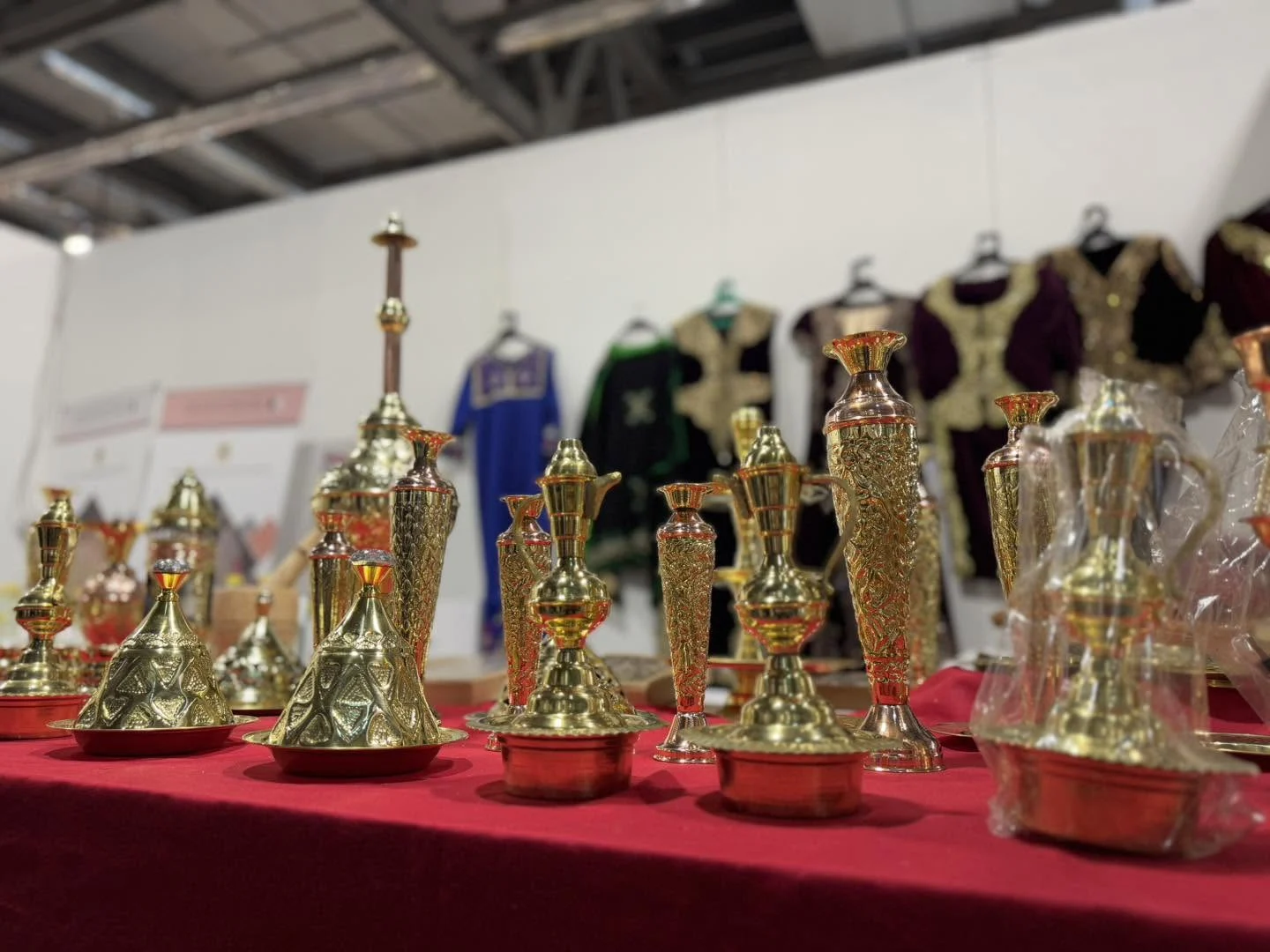 Opening of the Algerian pavilion at Artigiano in Fiera in Milan