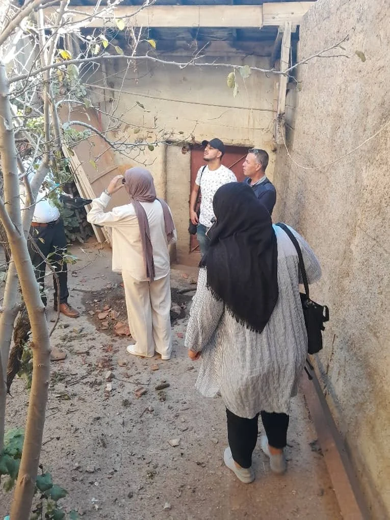 The journalists' trip to the historical village of Igil Emola