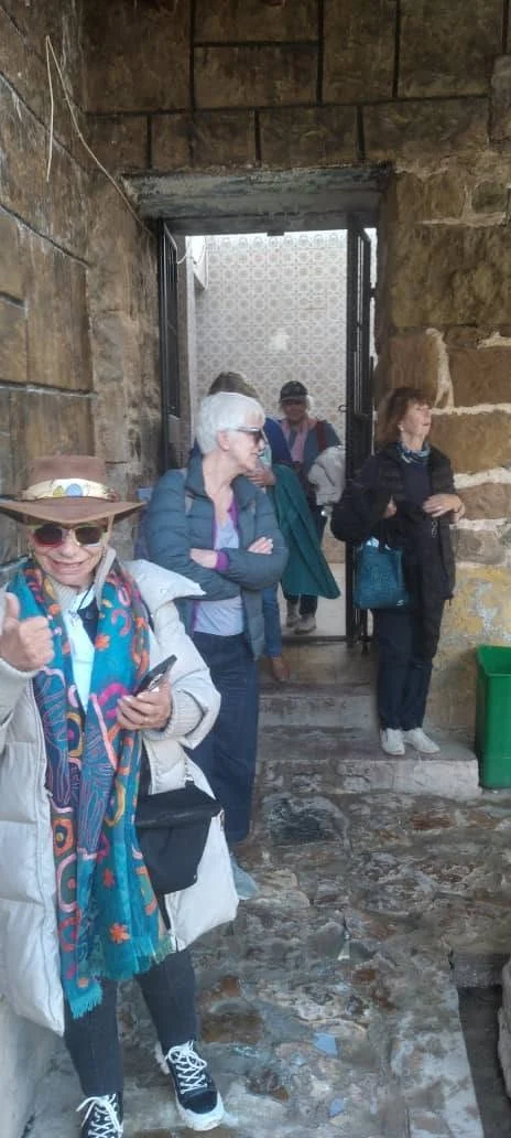 Accueil d’une délégation touristique australienne à Hammam Essalihine, à Khenchela