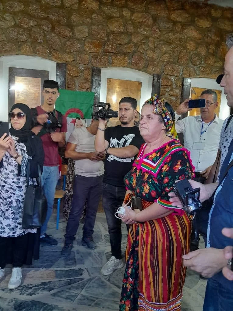 The journalists' trip to the historical village of Igil Emola