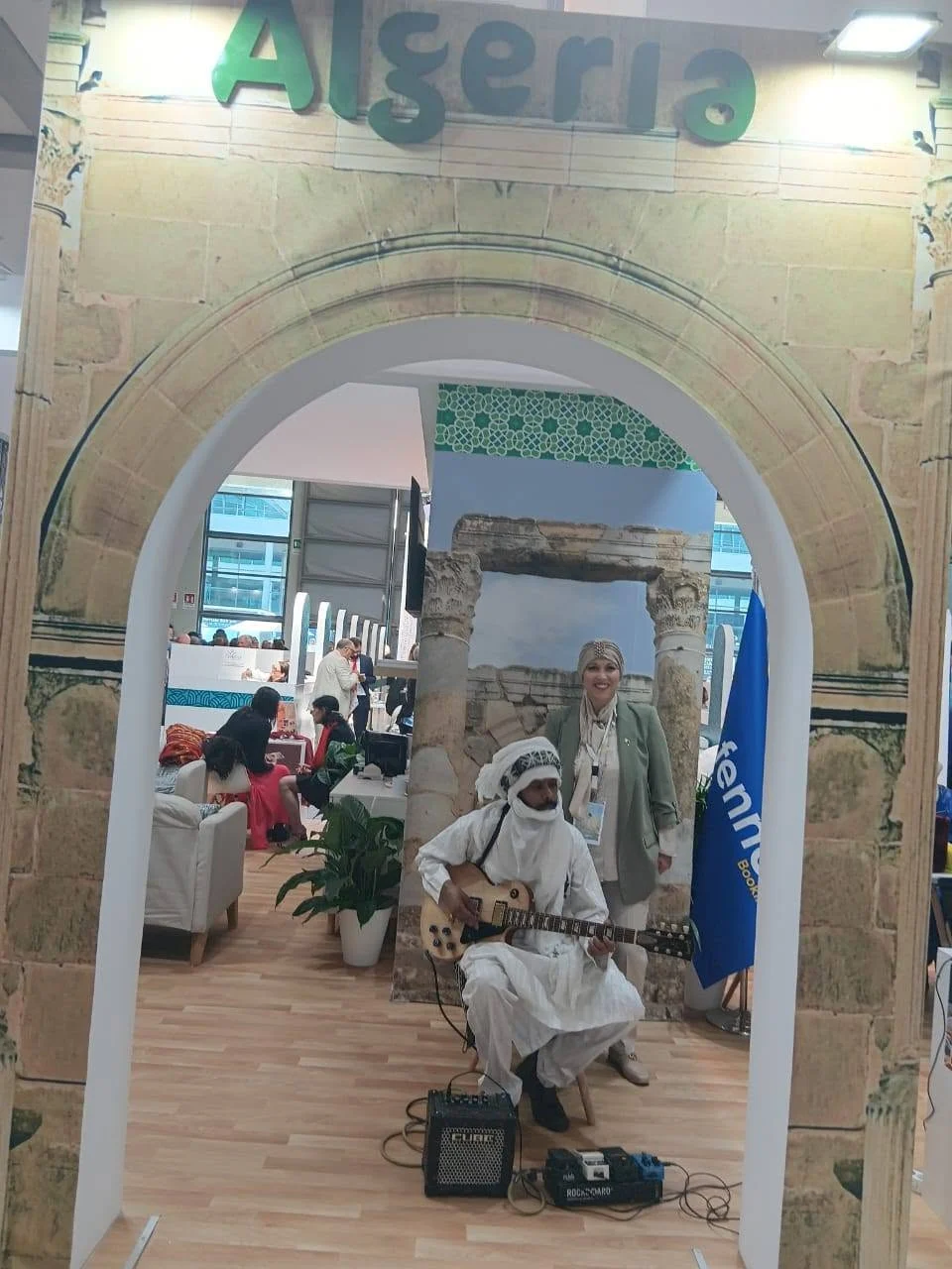Segundo día de participación de Argelia en el Salón Turístico de Rimini