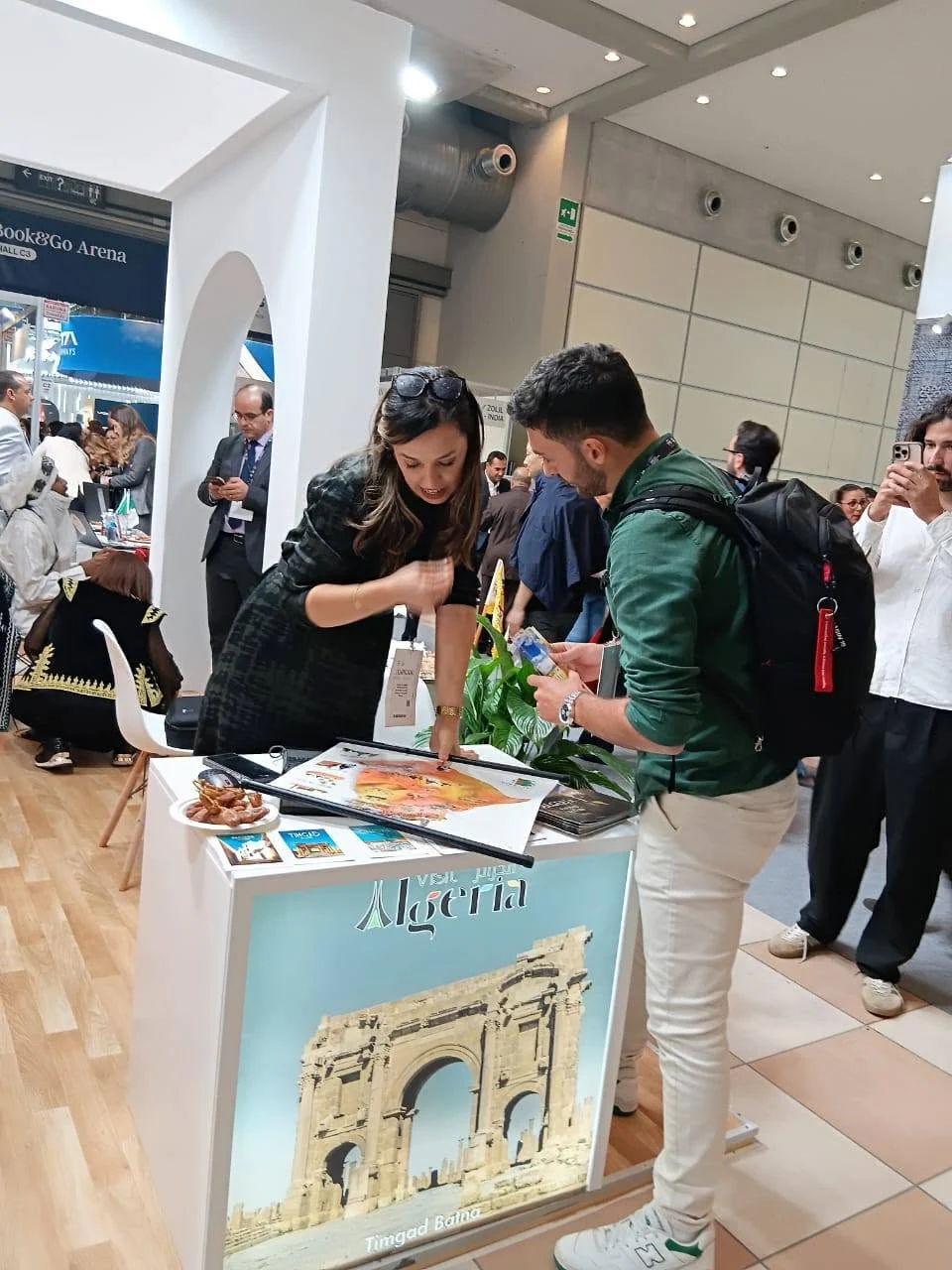 Segundo día de participación de Argelia en el Salón Turístico de Rimini