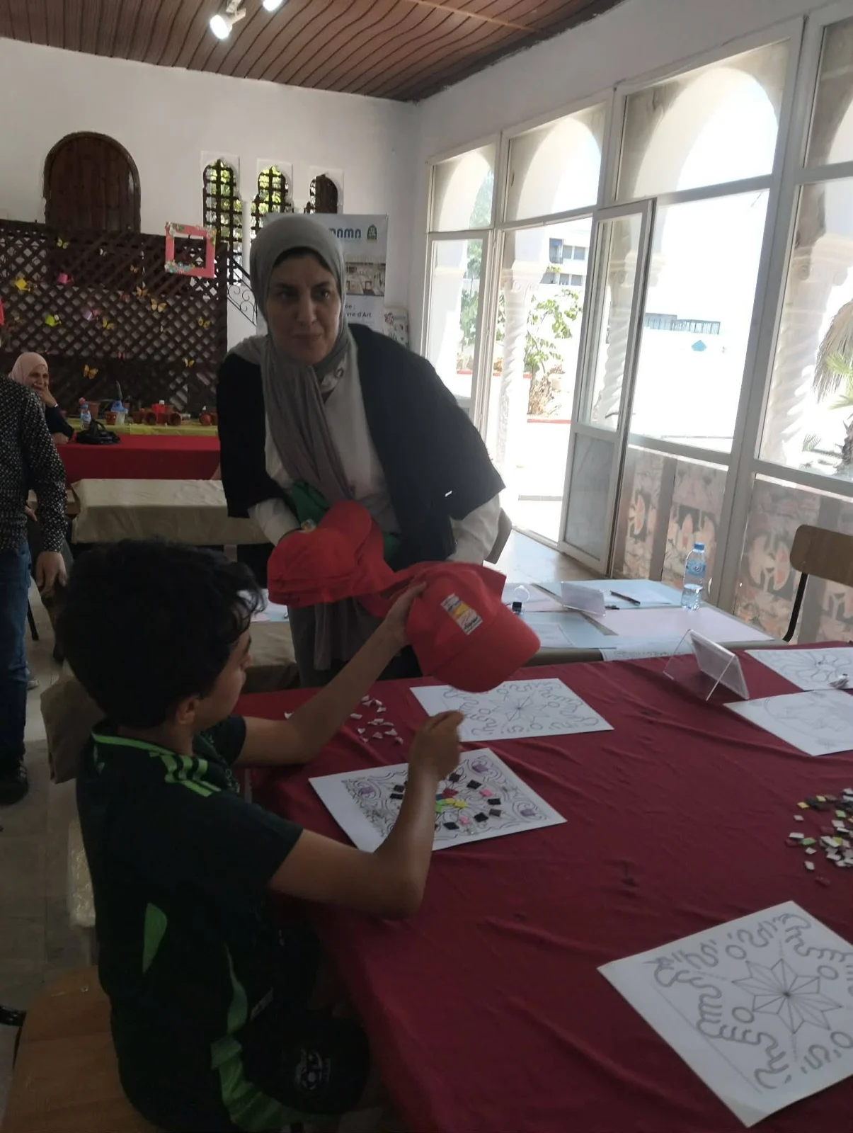 أنشطة الديوان بمناسبة اليوم العالمي للطفل في حديقة التجارب