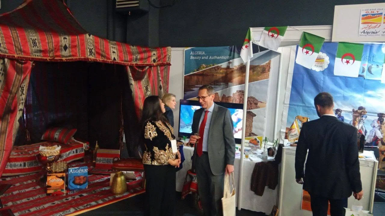Ouverture du pavillon algérien au salon Place2Go à Zagreb