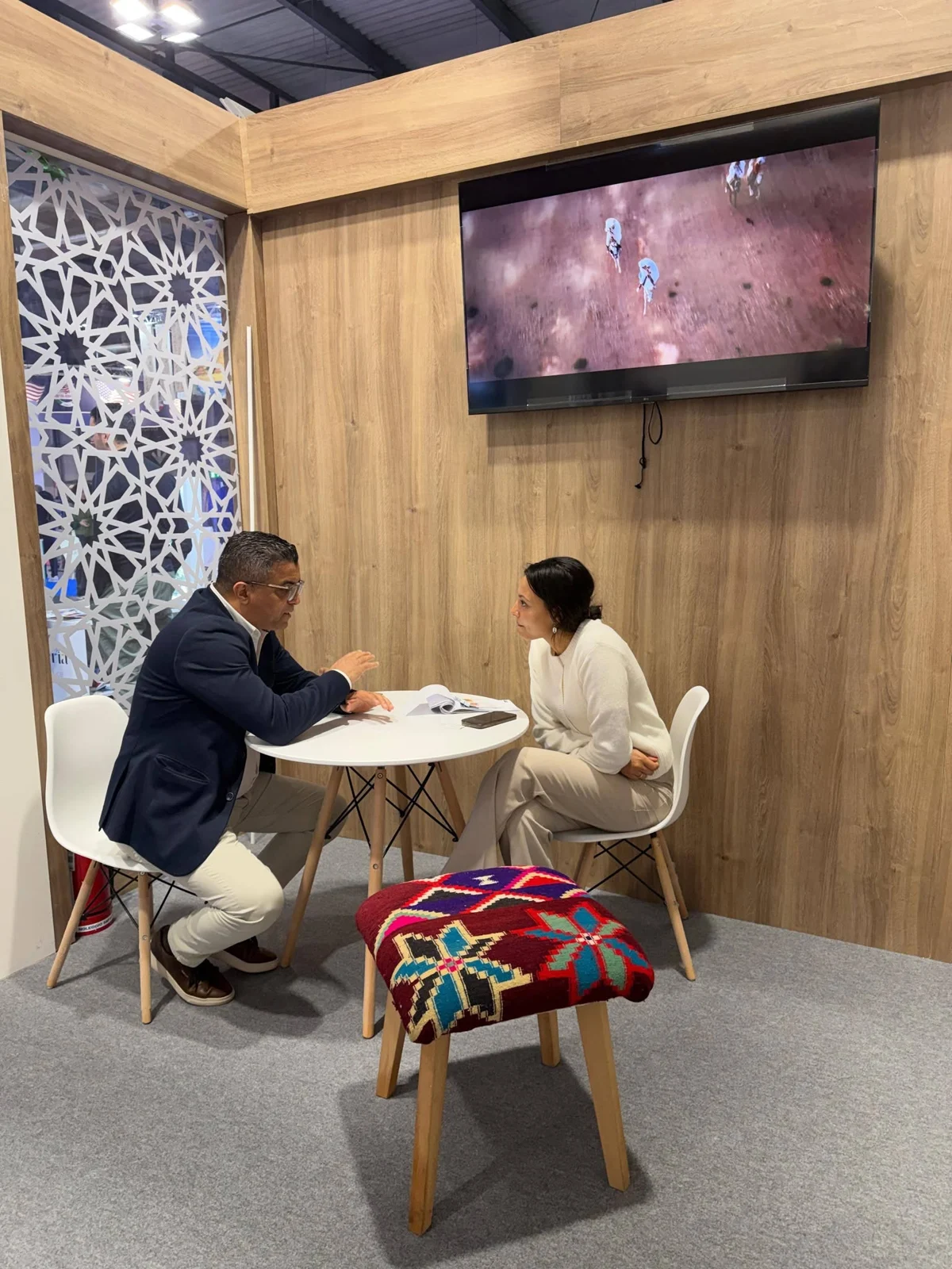Segundo día del stand de Algeria en BIT Milan 2026