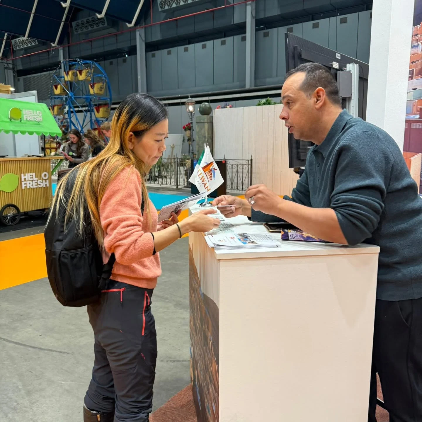 اليوم الختامي للجناح الجزائري في Vakantiebeurs
