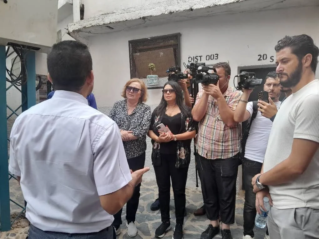 Voyage des journalistes à Ath Yenni et au village d’Ath Lahcen à Tizi Ouzou