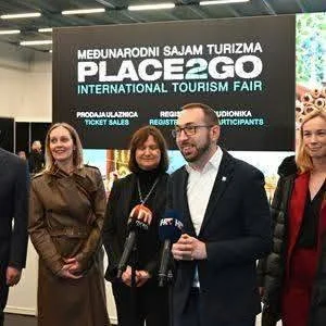 Ouverture du pavillon algérien au salon Place2Go à Zagreb