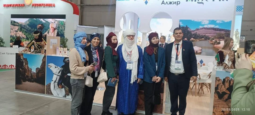 Cierre la participación de Argelia en el salón MITT en Moscú