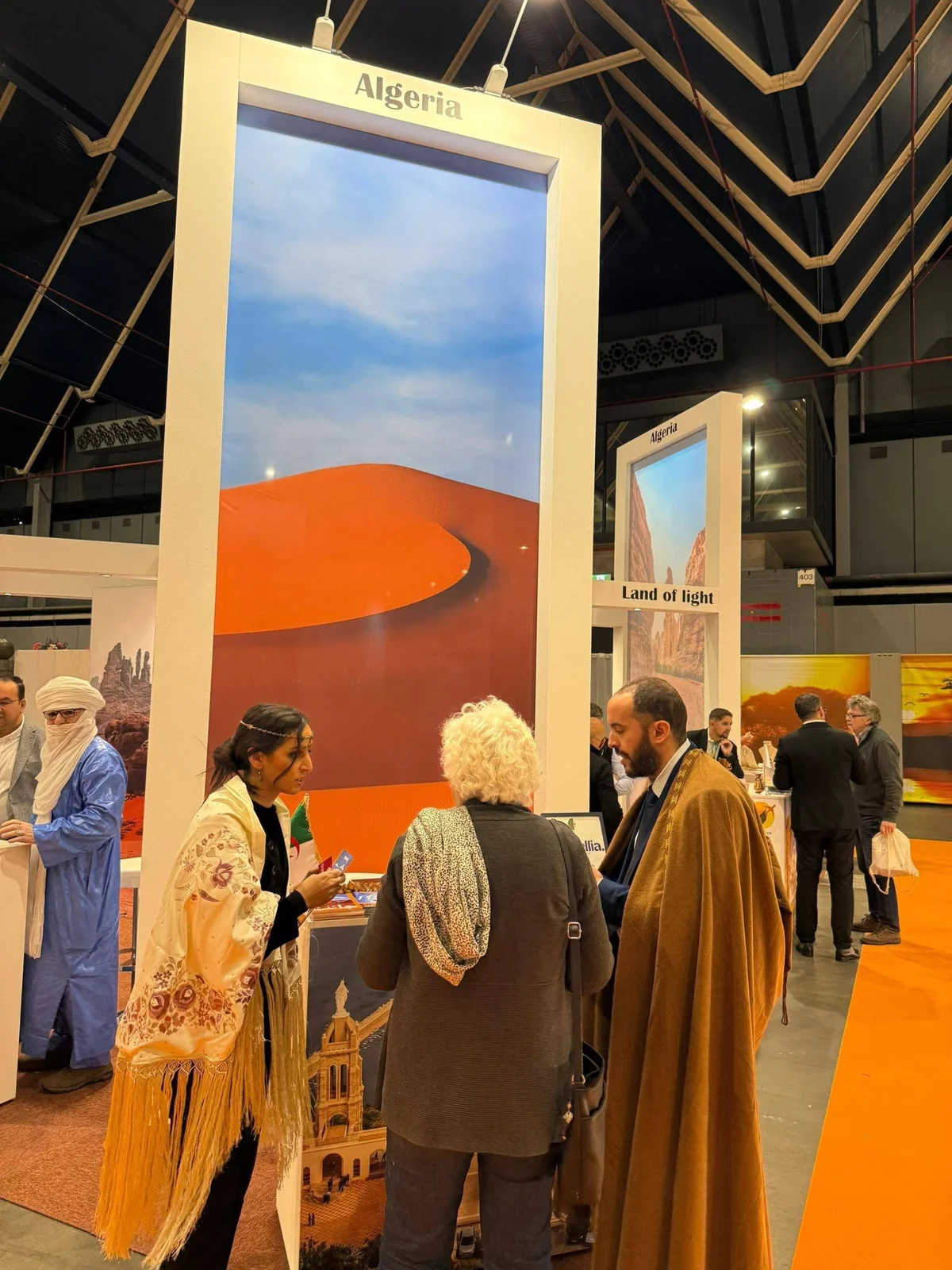 Deuxième jour de la pavillon d’Algérie à Vakantiebeurs 2026