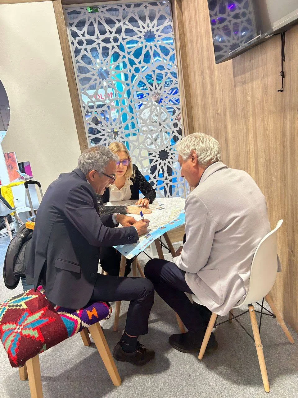 Segundo día del stand de Algeria en BIT Milan 2026
