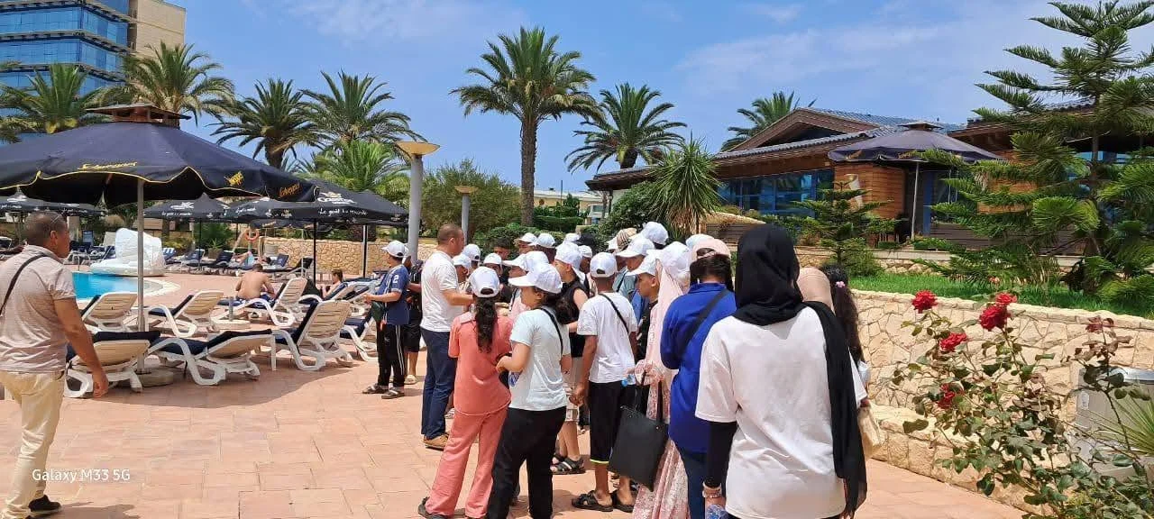 Second day of El M’Ghair pupils’ trip to Oran