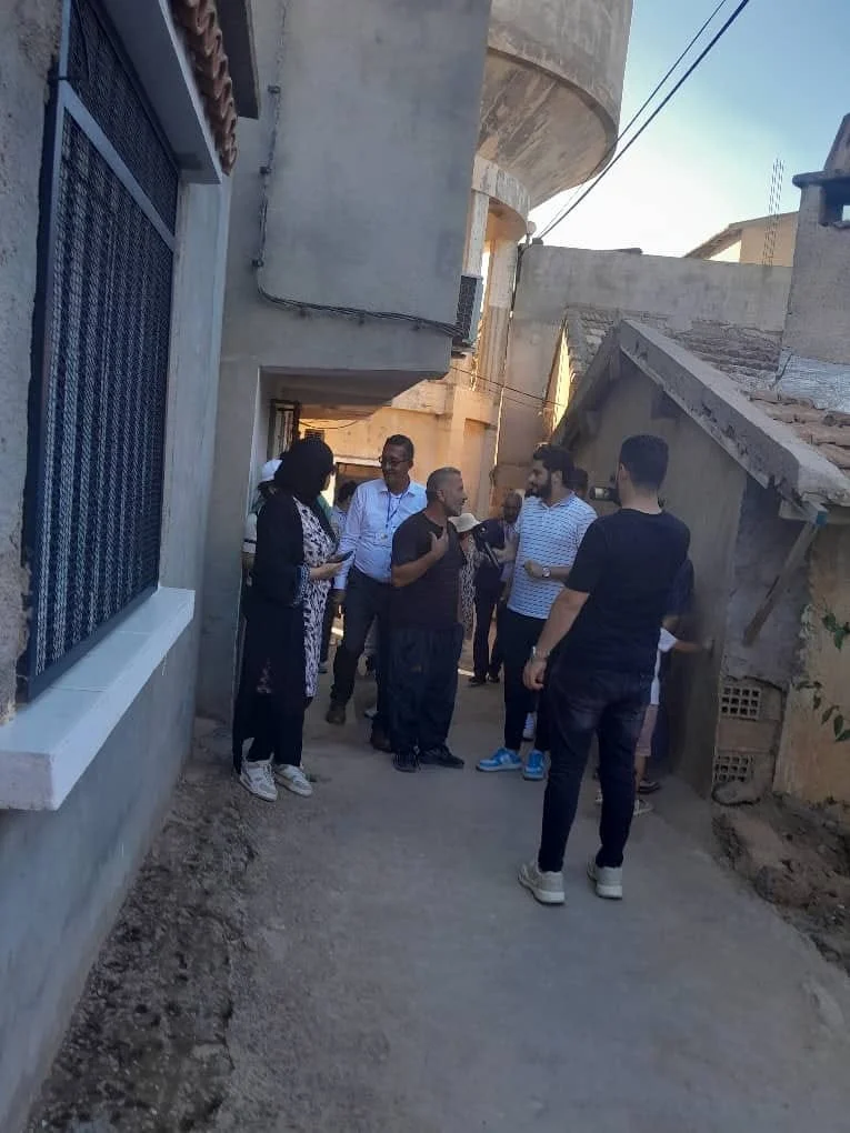 The journalists' trip to the historical village of Igil Emola