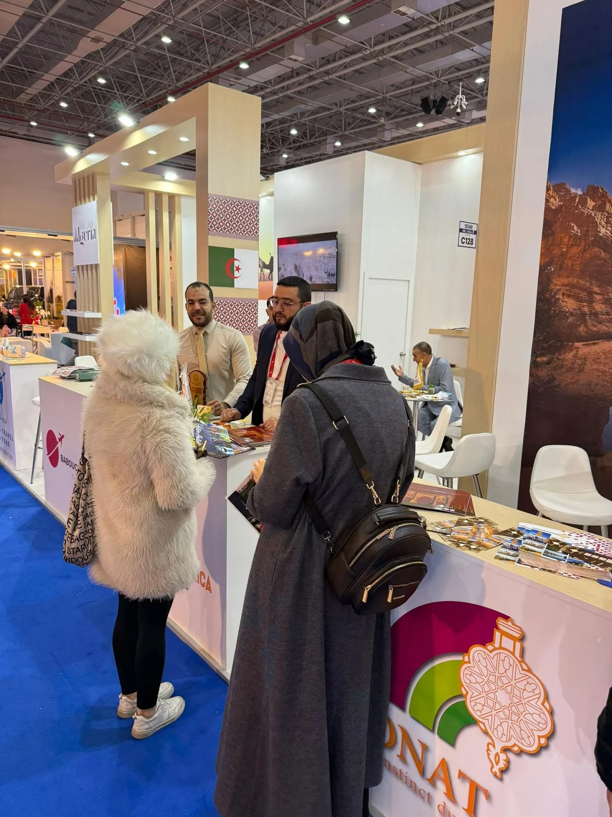 اليوم الختامي للجناح الجزائري في الصالون السياحي بأزمير