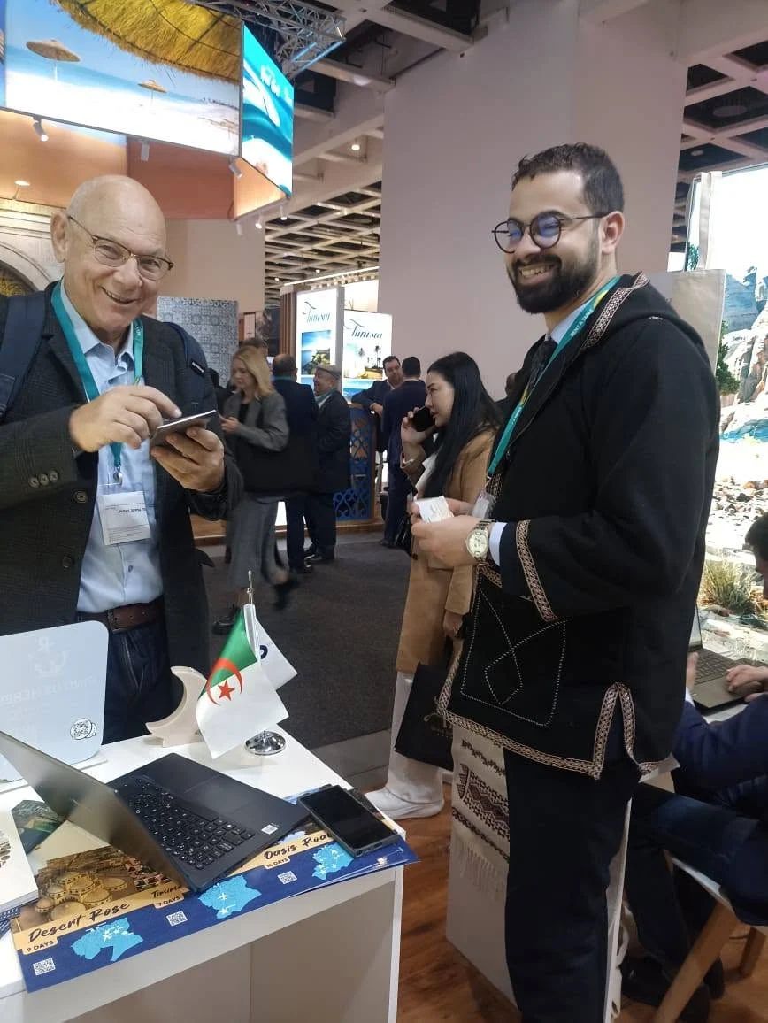 Segundo día del stand de Algeria en ITB Berlín 2026