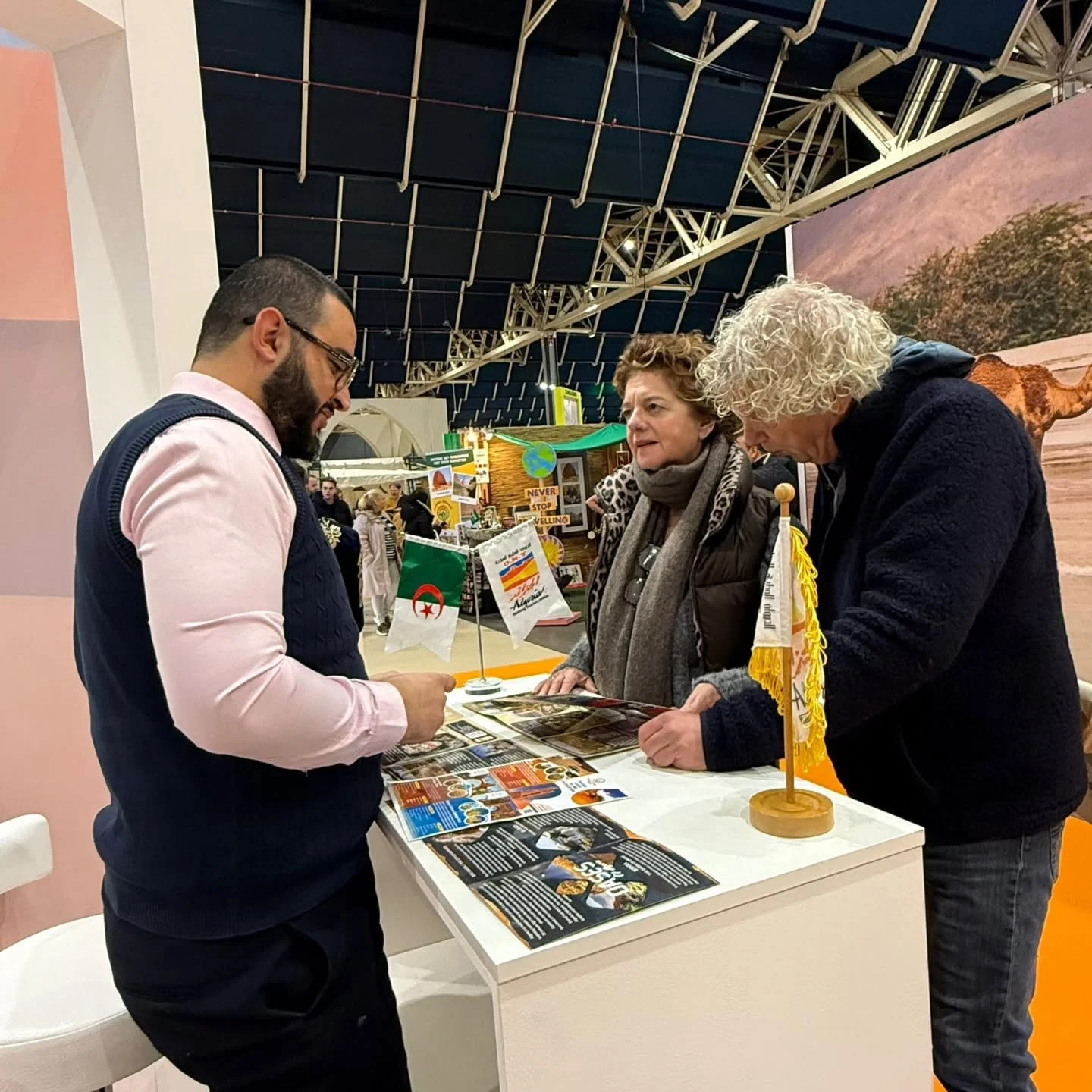 اليوم الختامي للجناح الجزائري في Vakantiebeurs