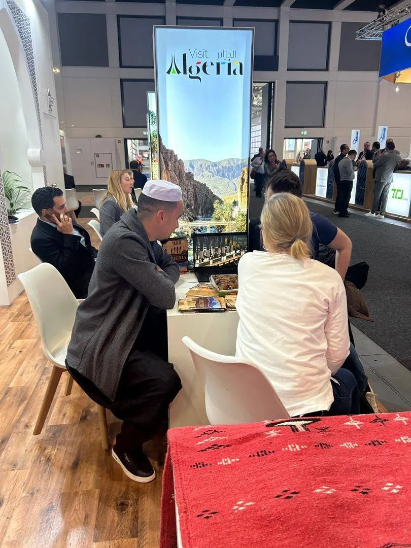 Segundo día del stand de Algeria en ITB Berlín 2026