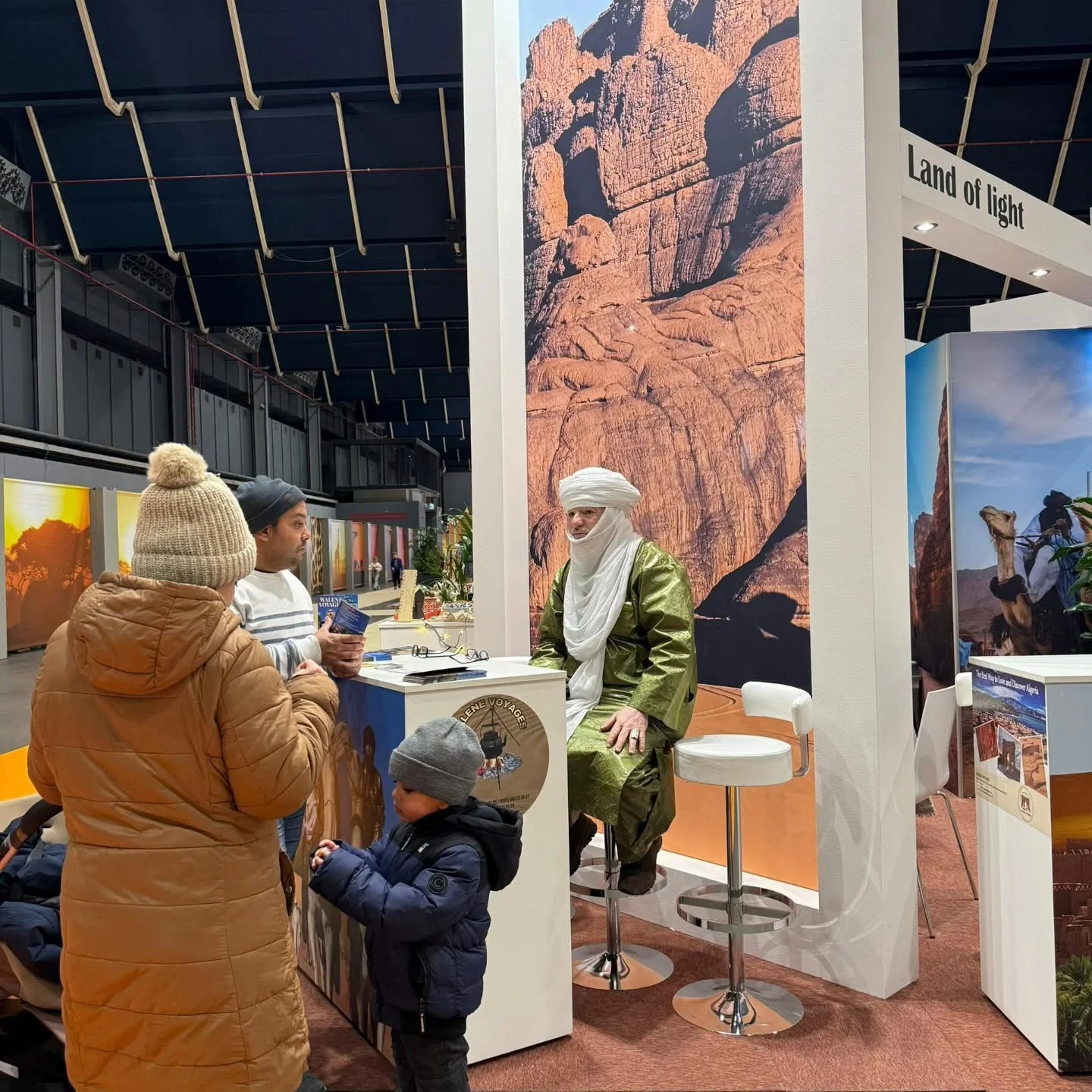 اليوم الختامي للجناح الجزائري في Vakantiebeurs