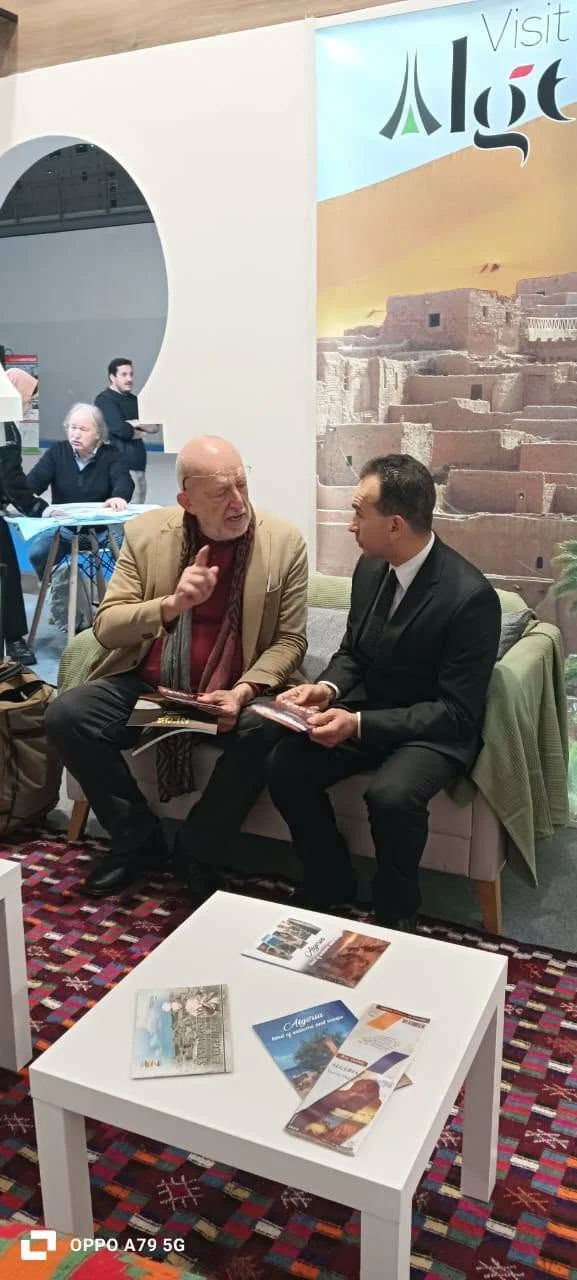 Segundo día del stand de Algeria en BIT Milan 2026