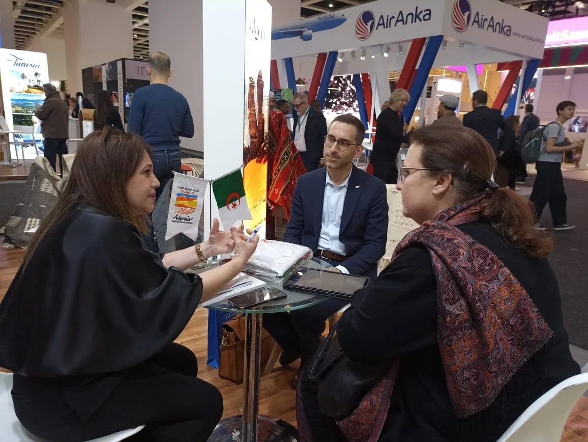 Segundo día del stand de Algeria en ITB Berlín 2026
