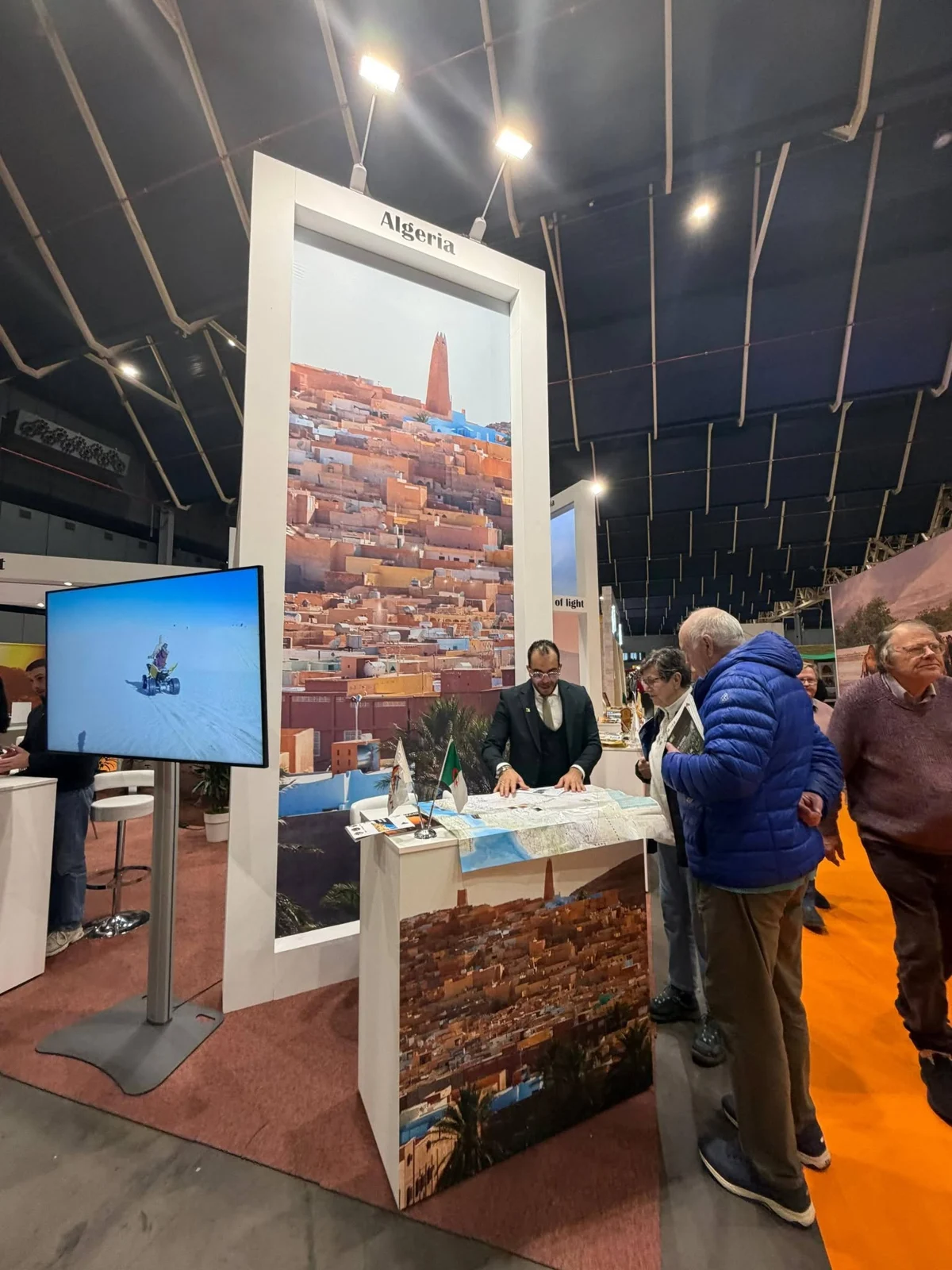 Deuxième jour de la pavillon d’Algérie à Vakantiebeurs 2026