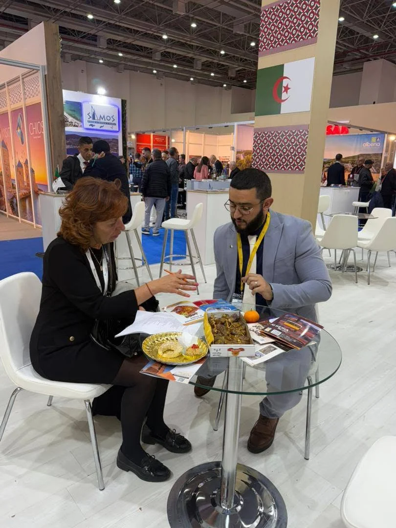 افتتاح الجناح الجزائري في TTI Izmir 2025