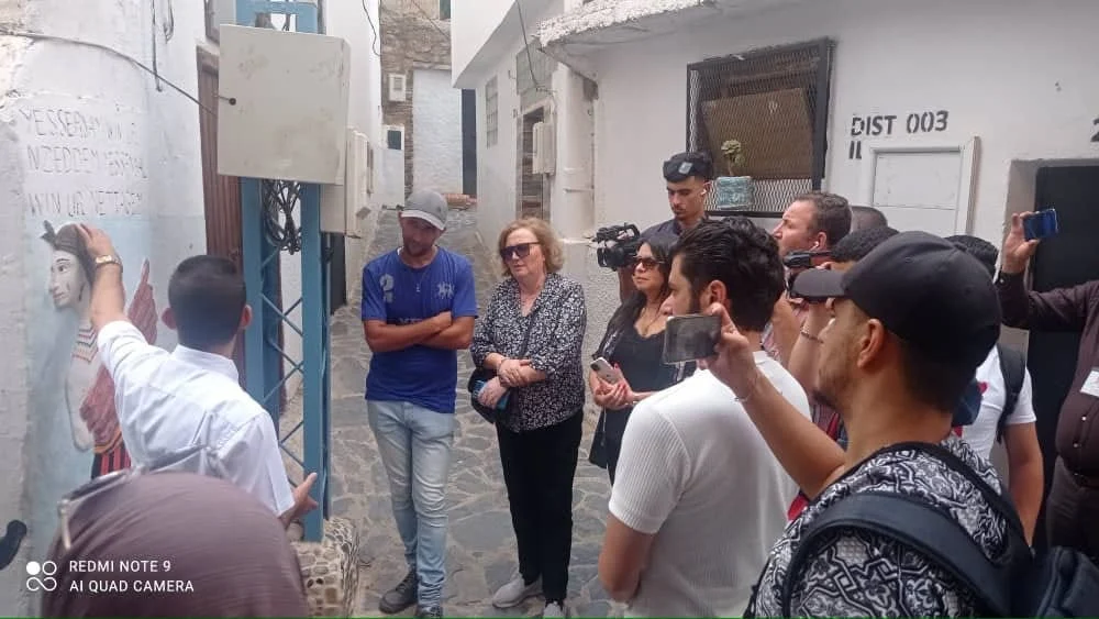 Voyage des journalistes à Ath Yenni et au village d’Ath Lahcen à Tizi Ouzou