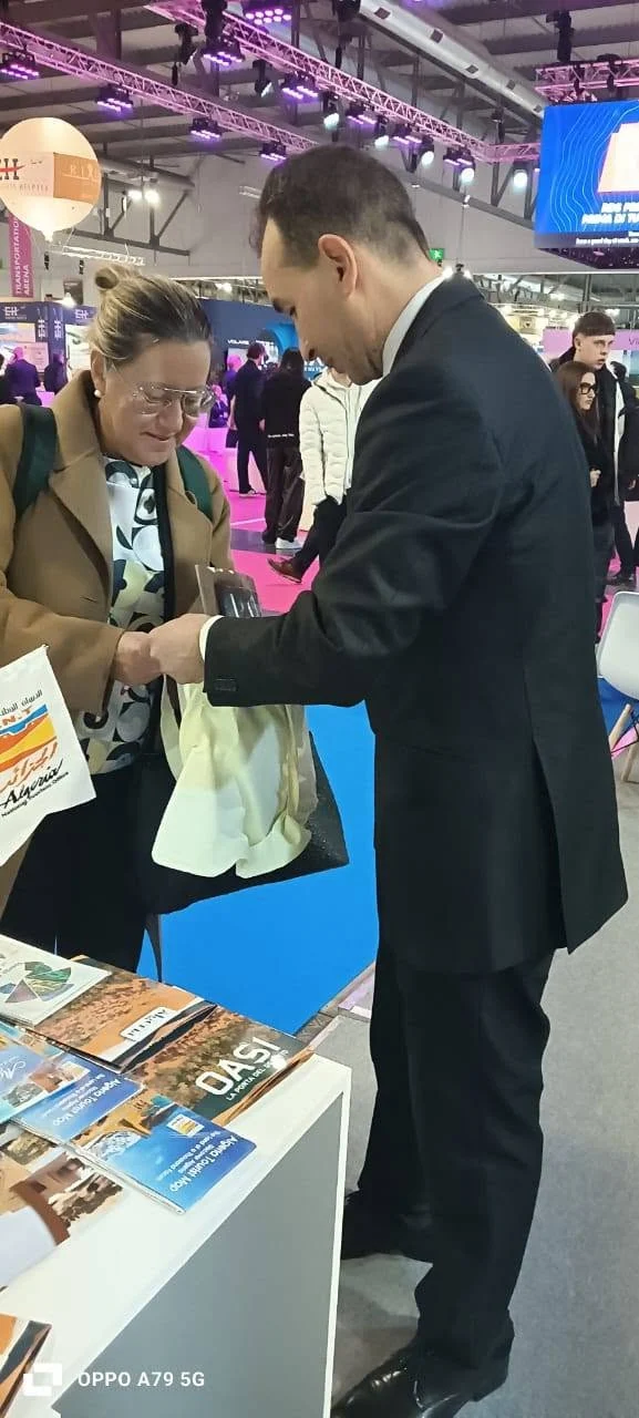 Segundo día del stand de Algeria en BIT Milan 2026