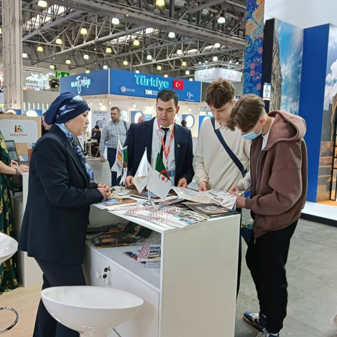 Cierre la participación de Argelia en el salón MITT en Moscú