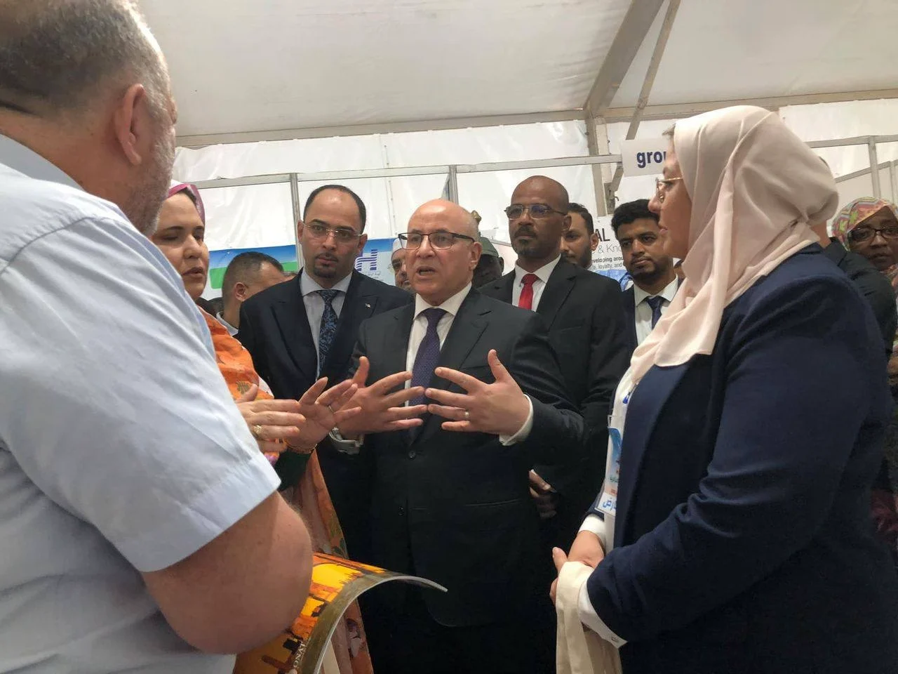 فعاليات الطبعة السابعة لمعرض المنتجات الجزائرية بنواقشط موريتانيا