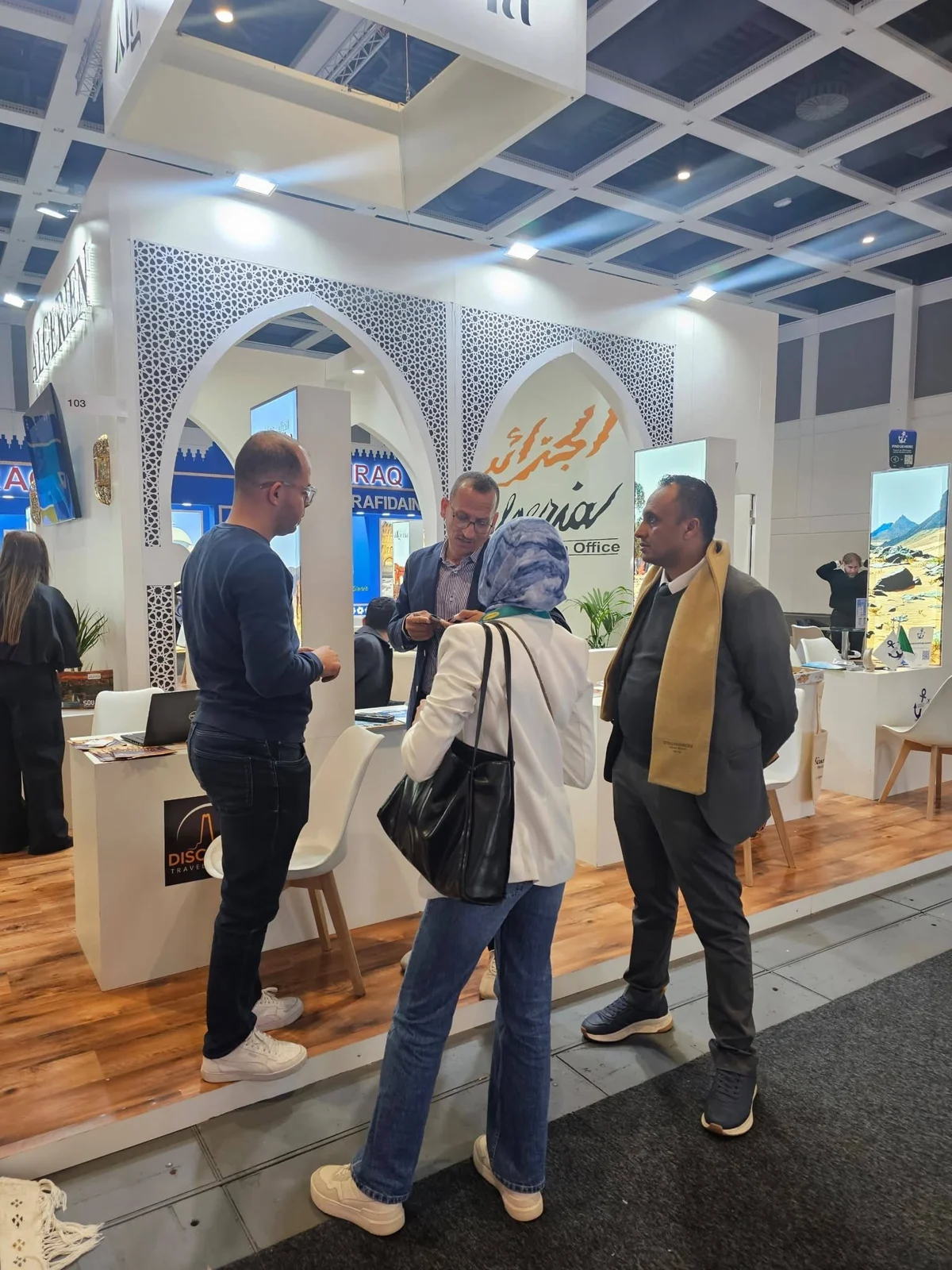 Segundo día del stand de Algeria en ITB Berlín 2026