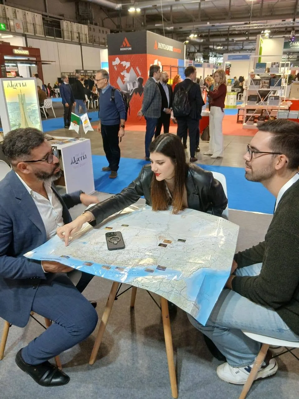 Segundo día del stand de Algeria en BIT Milan 2026