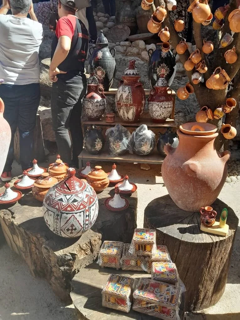 Media trip to Tabourt El Ancer in the municipality of Boghni