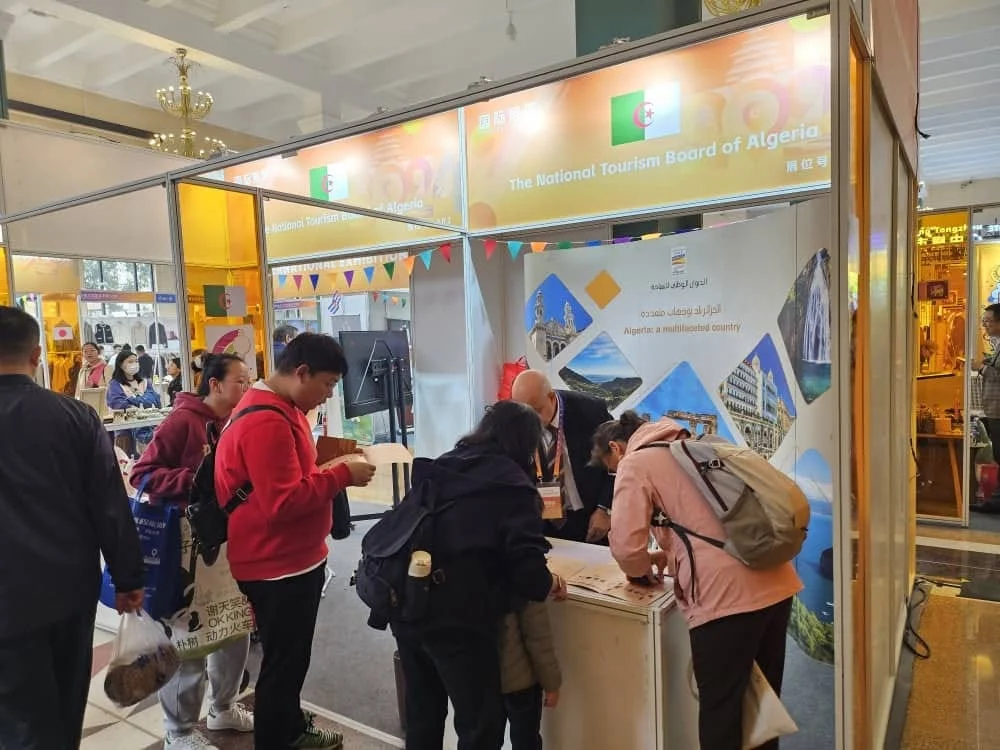 Segundo día de la participación de Argelia en el Museo de Consumo Cultural y Turístico en China